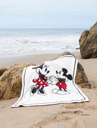 CozyChic Classic Disney Mickey And Minnie Blanket
