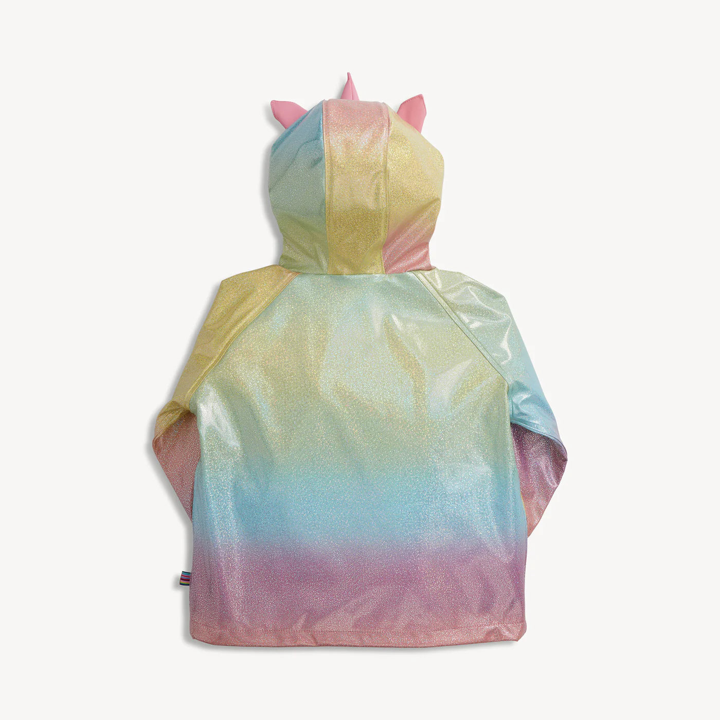 Unicorn Magnetic Sparkle Toddler Raincoat