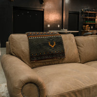 Fireside Blanket-Whitetail Aztec-Brown