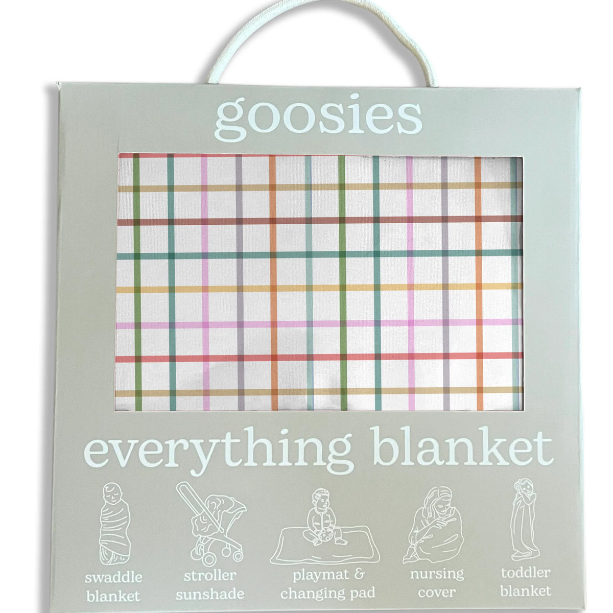 Everything Baby Blanket- AJ Plaid