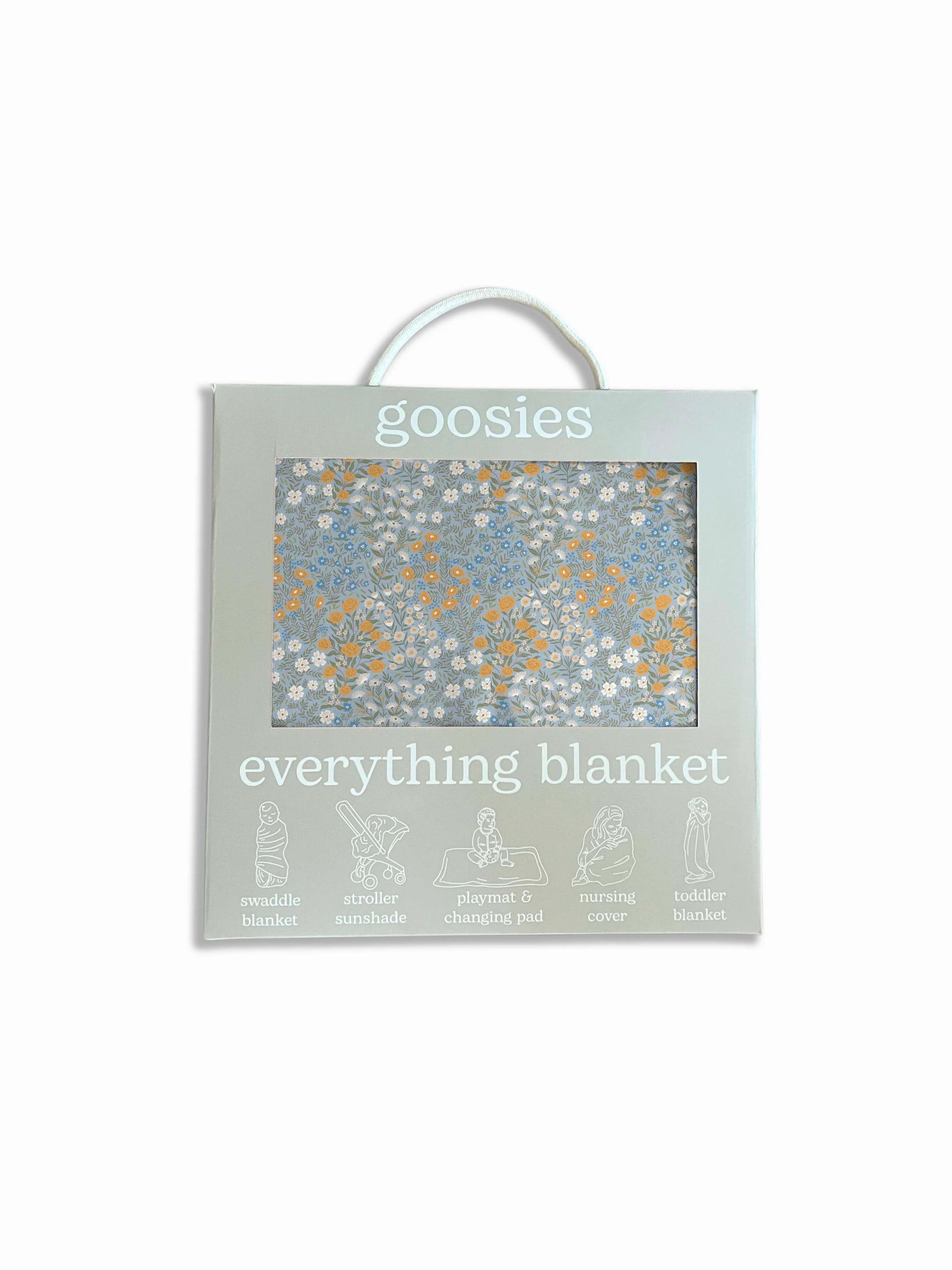 Everything Baby Blanket-Blue Meadow