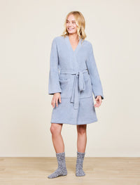 CozyChic Solid Robe-Moonbeam