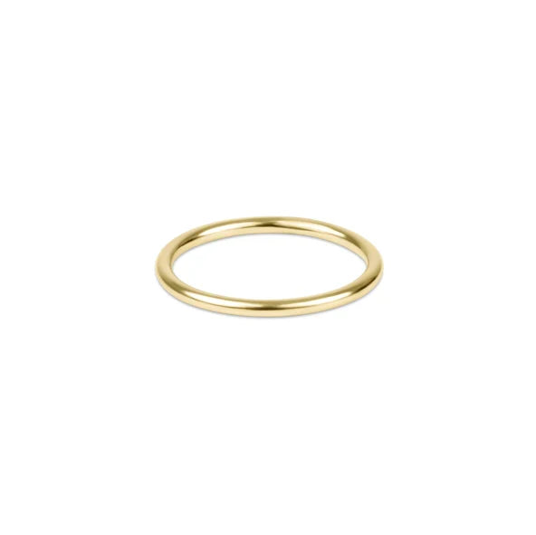 lassic Gold Thin Band Ring