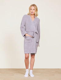 CozyChic Solid Robe-Beachrock