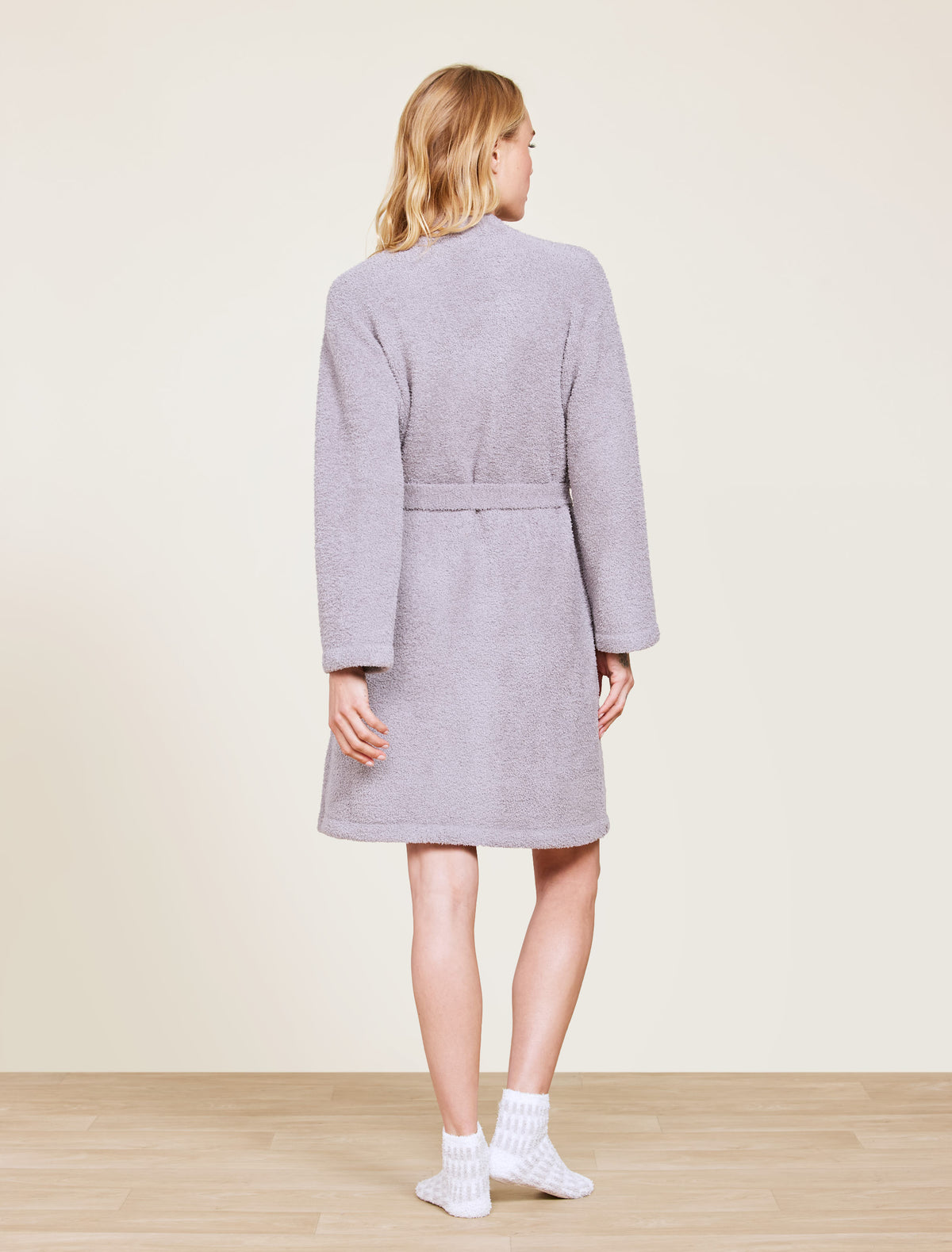 CozyChic Solid Robe-Beachrock