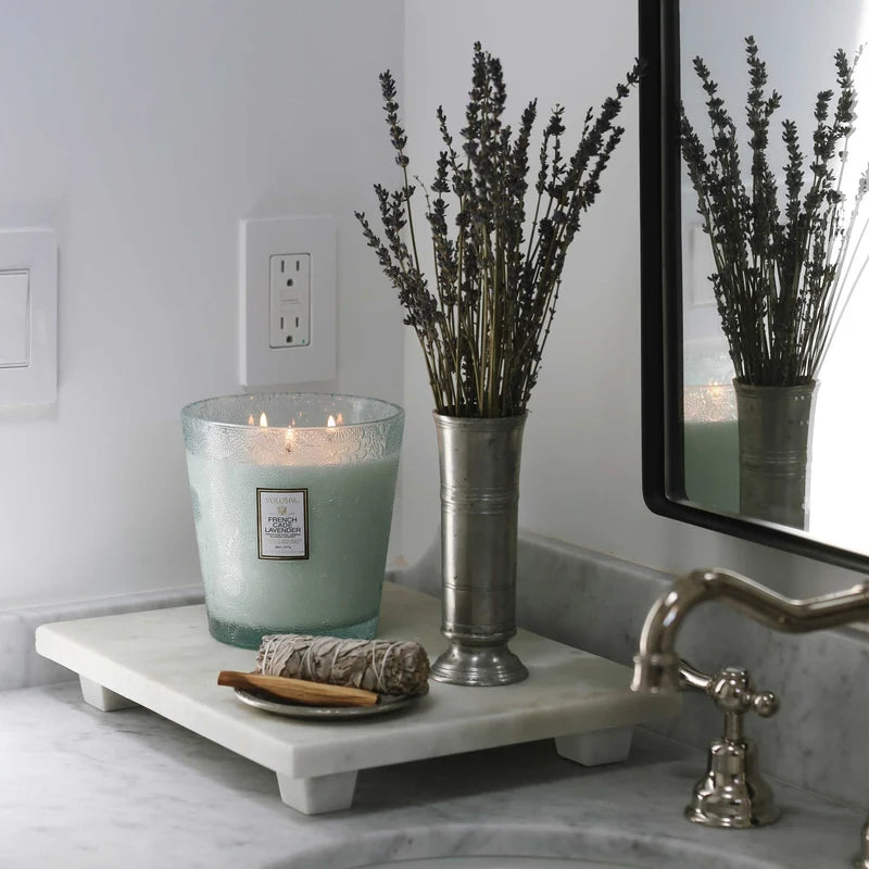 French Cade Lavender 3 Wick Hearth Candle
