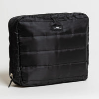 All Inclusive Toiletry Bag Medium- Black Puffer