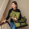 All Inclusive Puffer Toiletry Bag Medium- Green Puffer