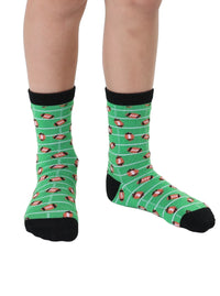 Football Kid's Bamboo Crew Socks