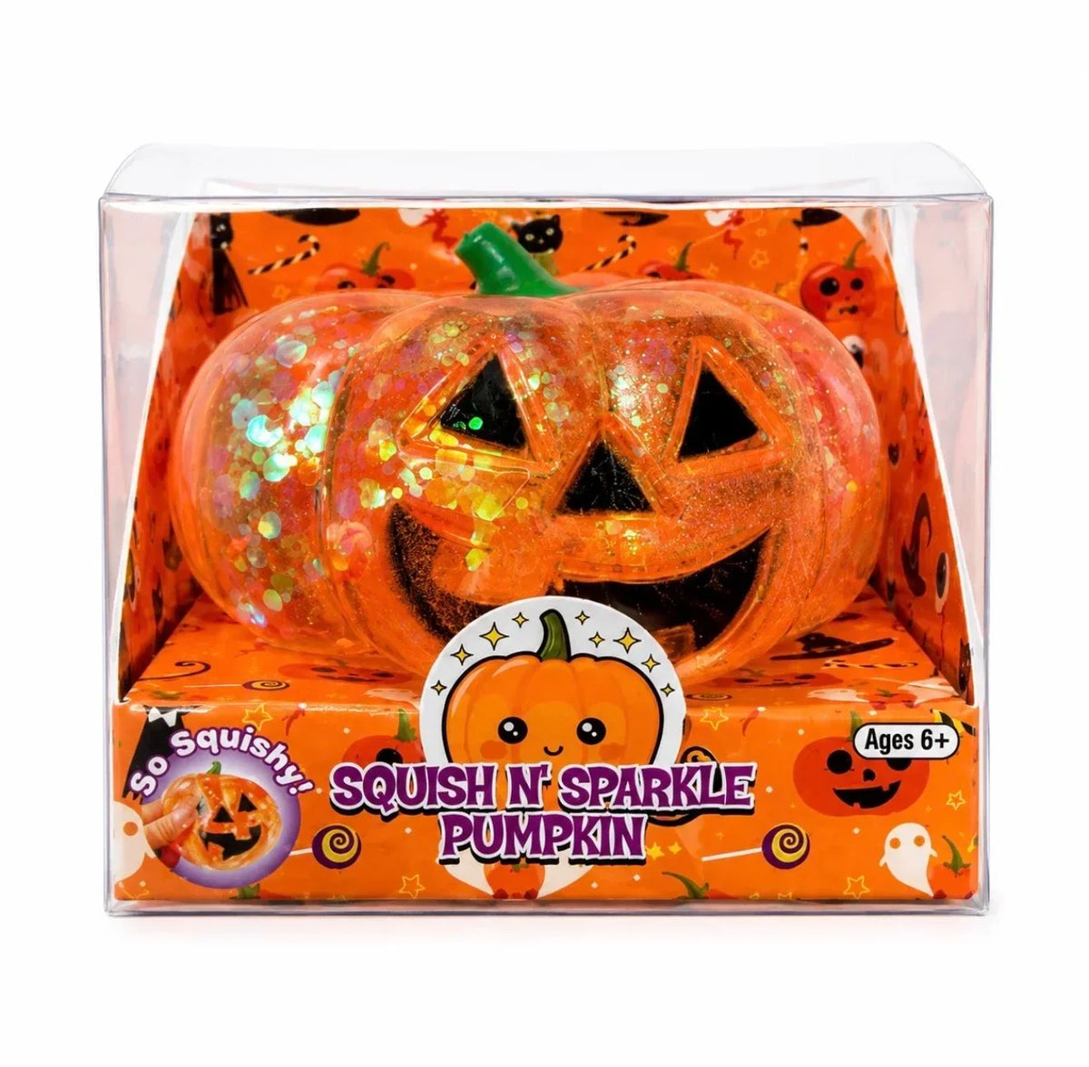 Squishy N Sparkle Pumpkin