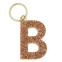 Glitter Keychain Letters