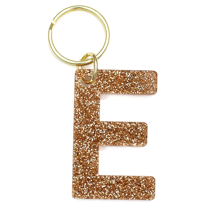 Glitter Keychain Letters