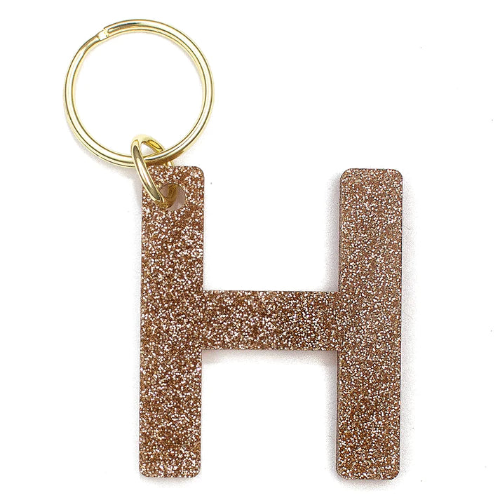 Glitter Keychain Letters