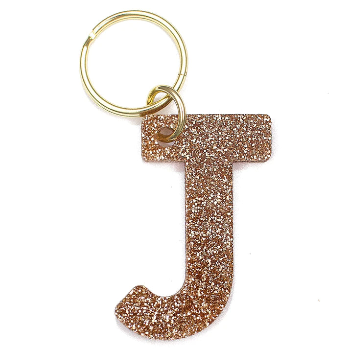 Glitter Keychain Letters