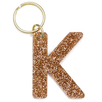 Glitter Keychain Letters