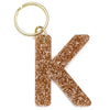 Glitter Keychain Letters