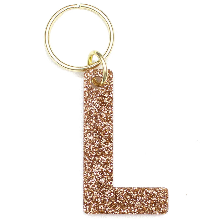 Glitter Keychain Letters