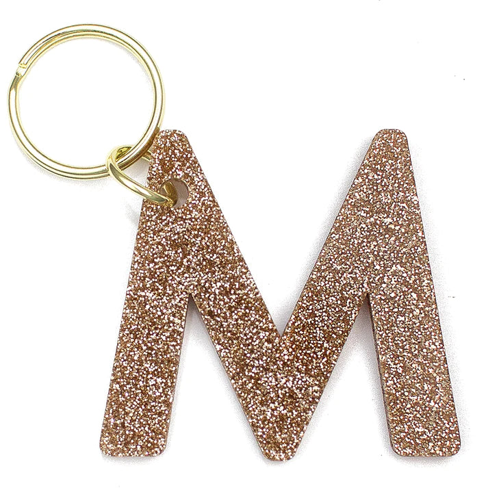 Glitter Keychain Letters