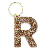 Glitter Keychain Letters