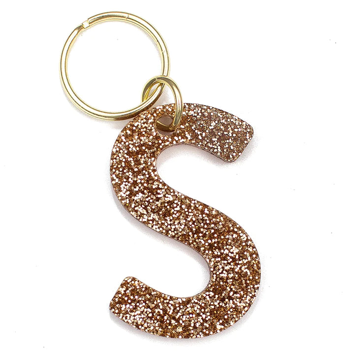 Glitter Keychain Letters