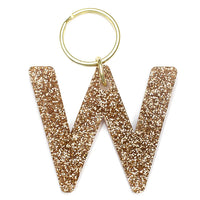 Glitter Keychain Letters