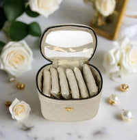 Getaway Jewelry Case - Pearl Quilted