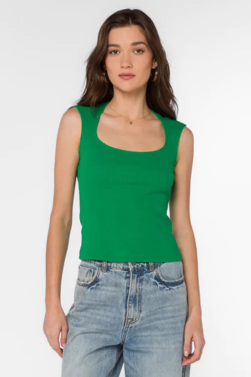 Hayes Bright Green Top