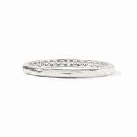 Silver Havana Bangle-Medium