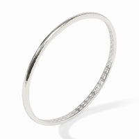 Havana Demi Bangle-Silver