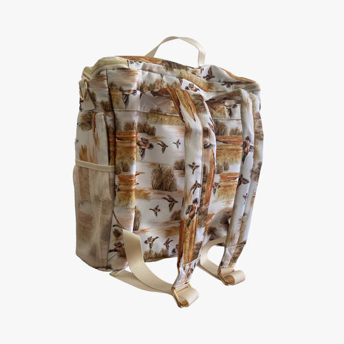 Insulated Diaper Bag in Mallard Meadow