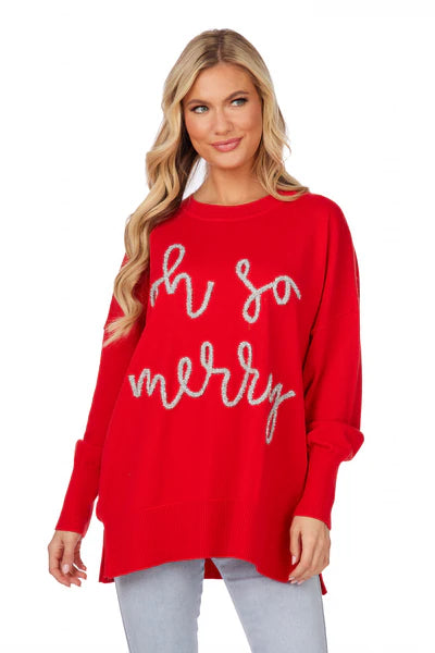 Sparkle Oh So Merry Sweater