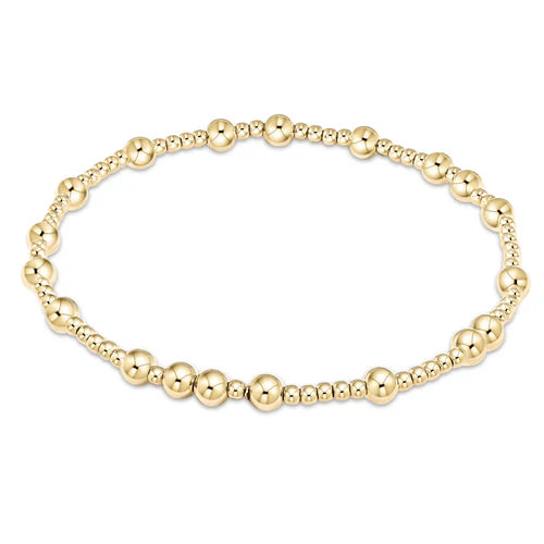 EGirl Hope Unwritten 4mm Bead Bracelet- Gold