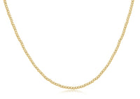 17" Choker Classic Gold 2mm Bead