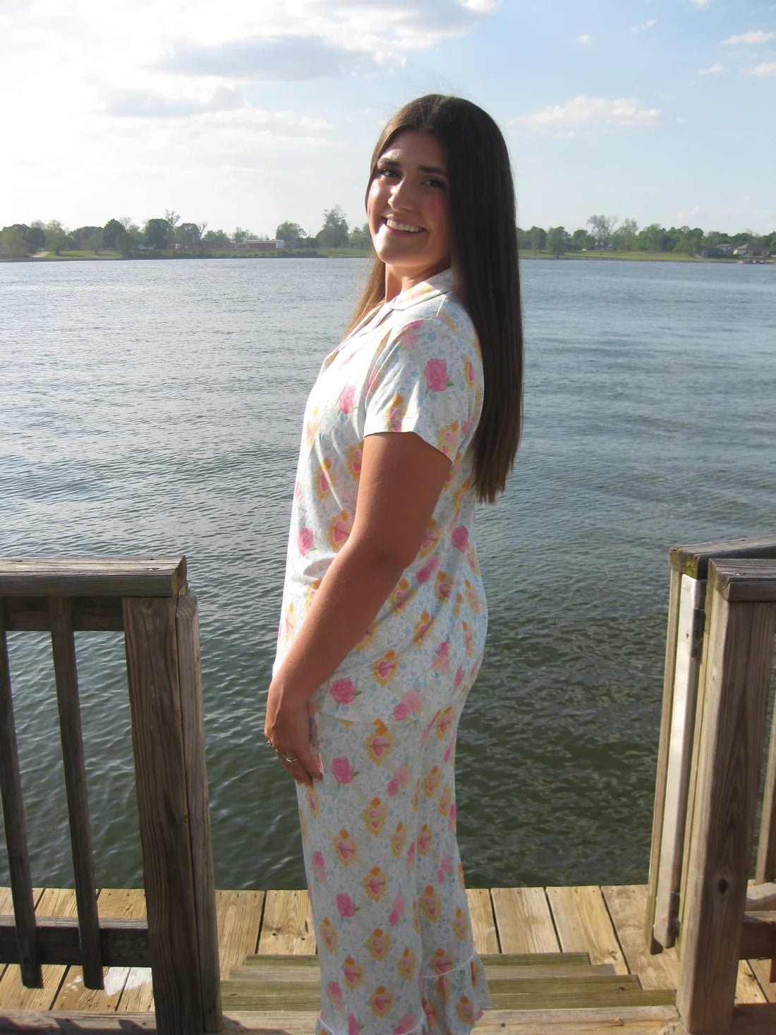 Sacred Hearts-Heirloom Pajama Pants Set