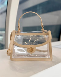 Morgan Clear Nude Bag