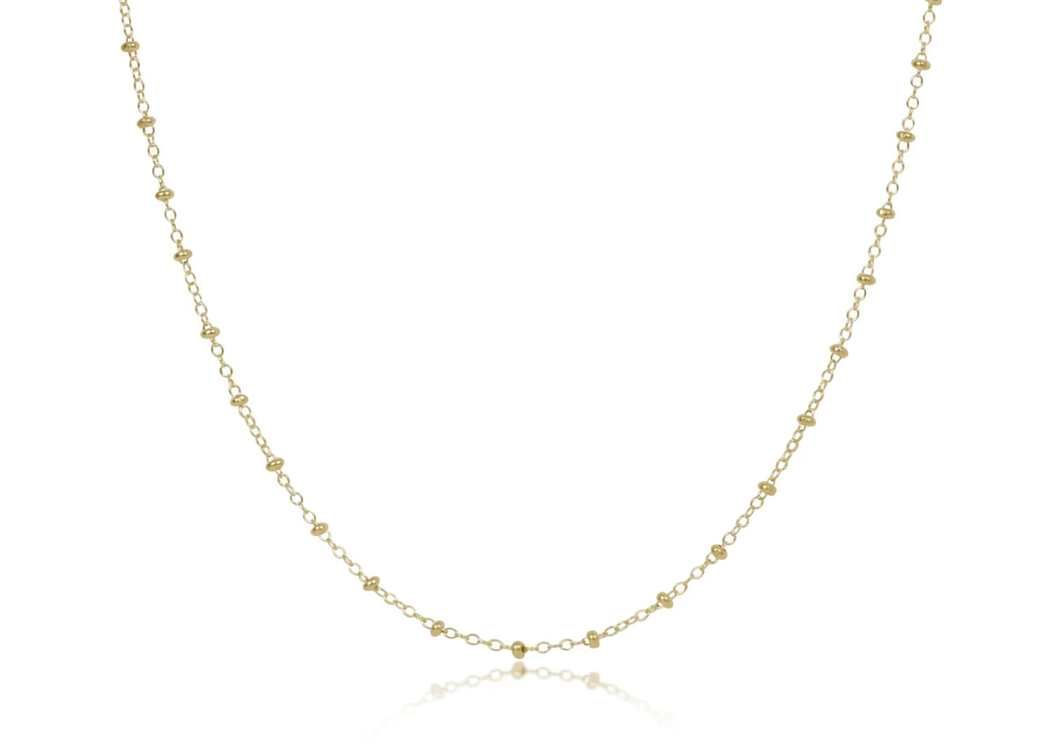 17" Choker Simplicity Chain Gold- Classic 2mm Gold