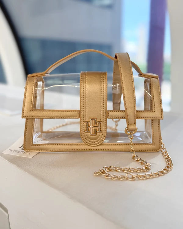 Grace Clear Gold Bag