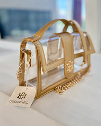 Grace Clear Gold Bag