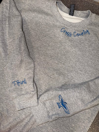 Cross County Sweatshirt with Mascot
