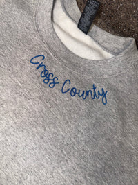 Cross County Sweatshirt with Mascot
