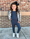 Leopard 3pc Sherpa Set- Toddler