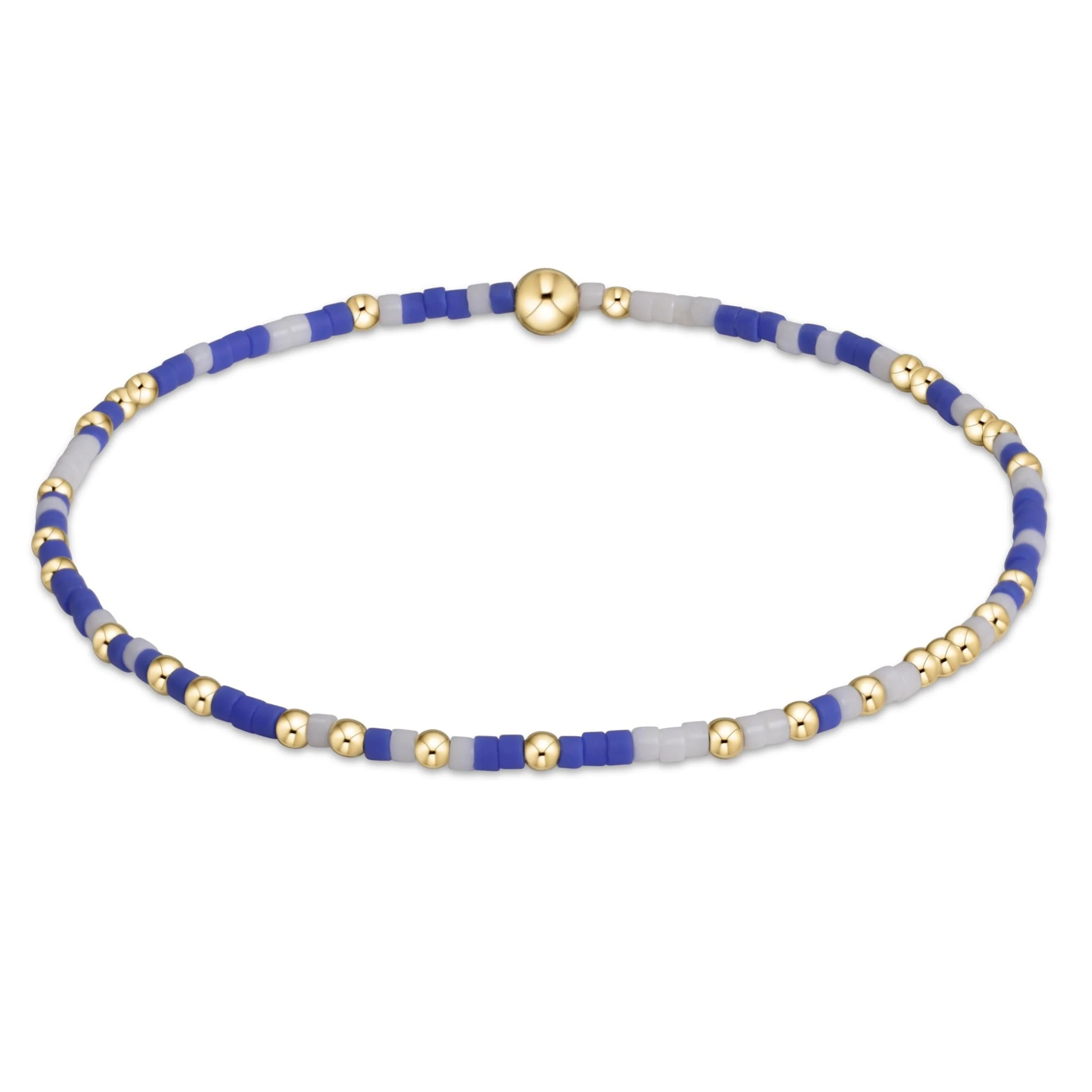 Gameday Hope Unwritten Bracelet-Blue/White