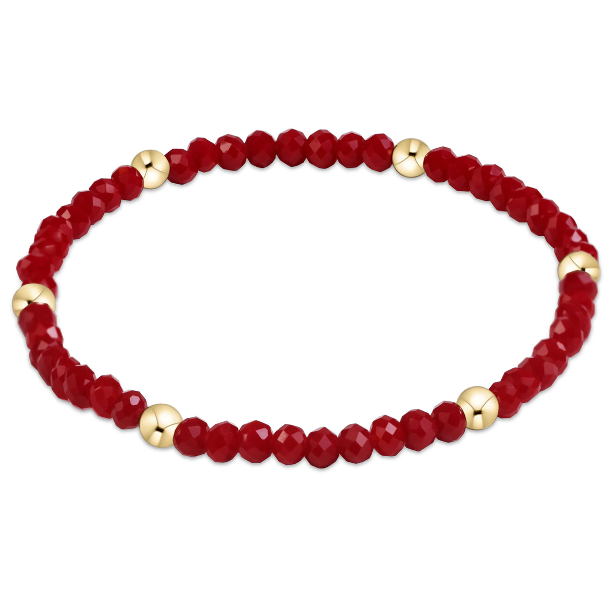 Gameday Flirty Presence Bracelet - Crimson