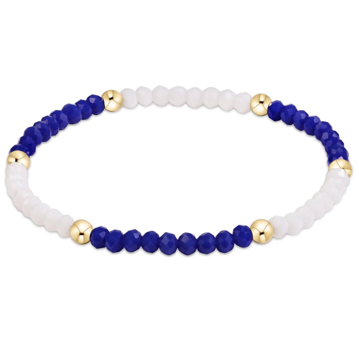 Gameday Flirty Presence Bracelet-Blue-White