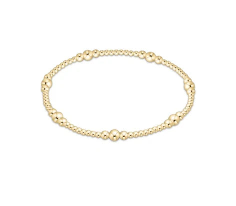 Purpose Gold 4mm Bead Bracelet