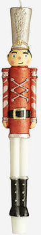 Nutcracker Soldier Candle