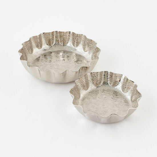 Ruffle Tray, Set of 2