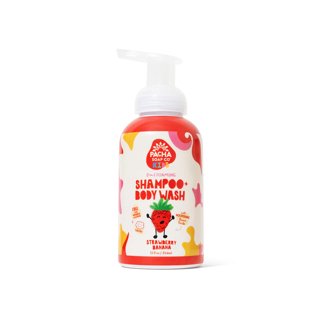 Pacha Strawberry Banana Foaming Shampoo & Body Wash