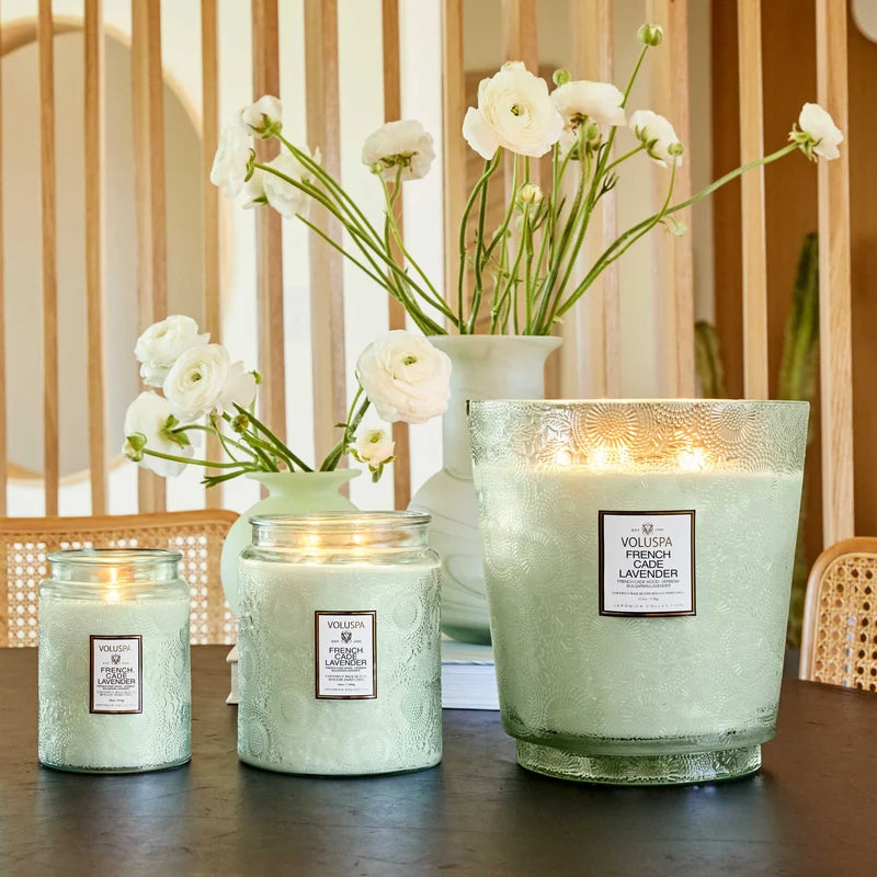 French Cade Lavender 5 Wick Hearth Candle