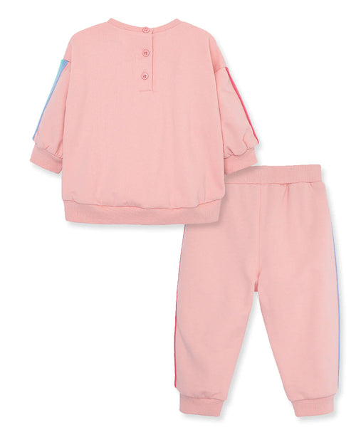 Rainbow Toddler 2-Piece Sweatshirt Set